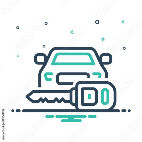 Mix icon for car element