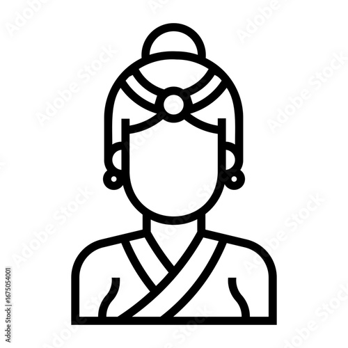 ethnic Line Icon