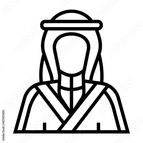 ethnic Line Icon