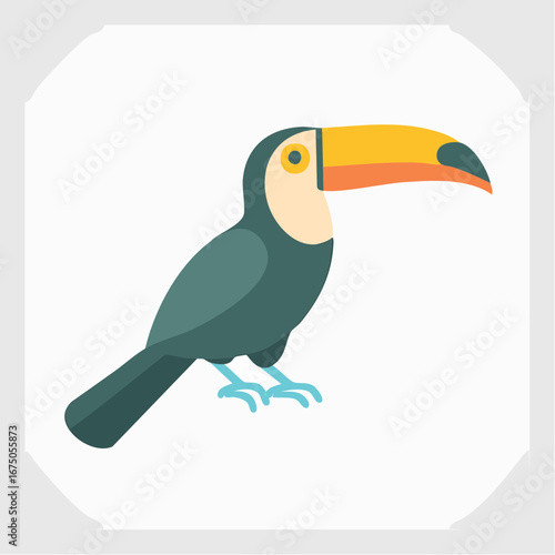 Colorful Toucan Illustration