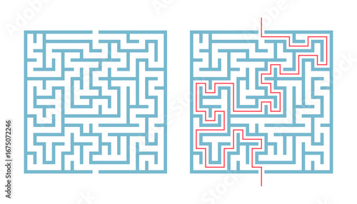 solve the conundrum pattern banner search your way for exit