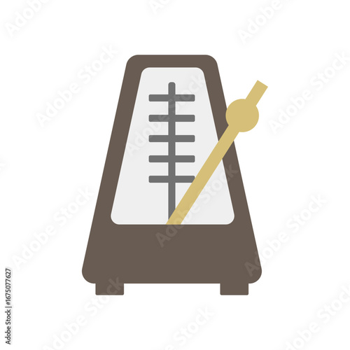 メトロノームのベクターイラスト：音楽・リズム - Metronome Vector Illustration: Music and Rhythm
