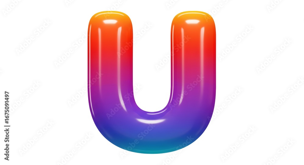 letter U letter U
