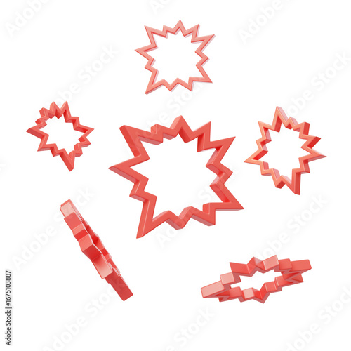 E-commerce shopping festival event Limited-time sale Explosion frame 3D