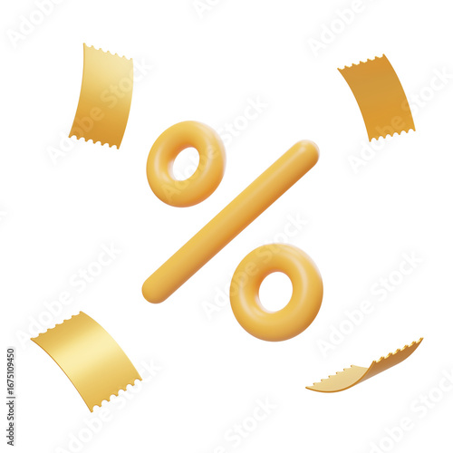 Symbol Percent sign % Discount Discount percentage 3D