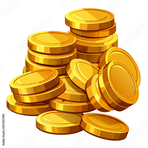 stack of gold coins