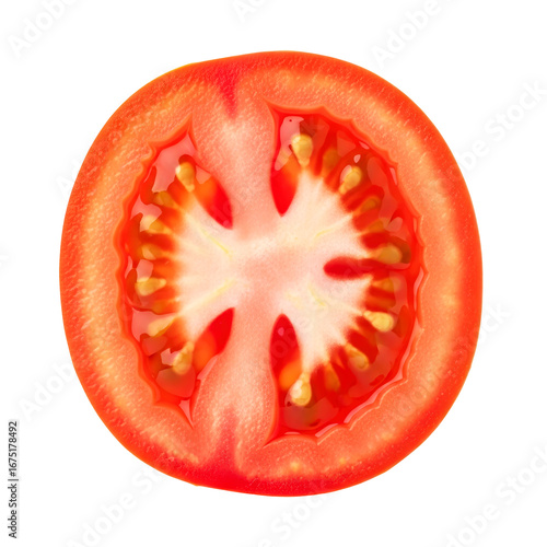 Wallpaper Mural summers red heart a juicy tomato cross section, vibrant, healthy, and bursting with flavor Torontodigital.ca
