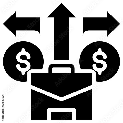 Business opportunity icon for business opportunities, business, website, application, printing, document, poster design, etc