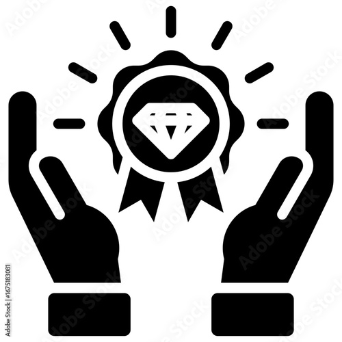 Value proposition icon for business opportunities, business, website, application, printing, document, poster design, etc