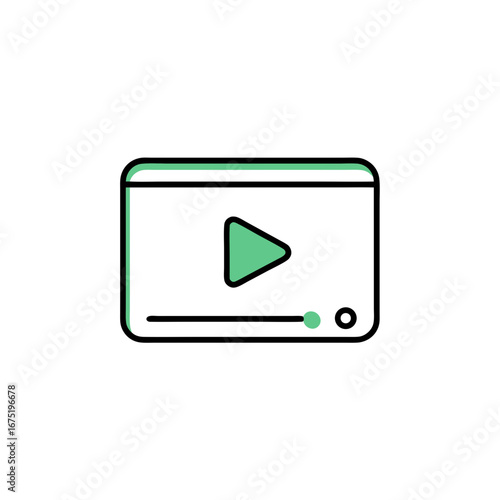 video player for web vector