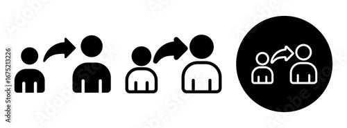 Growing Up Icon Collection Glyph & Mixed Style