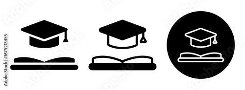 Study Icon Collection Glyph & Mixed Style