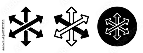Versatile Icon Collection Glyph & Mixed Style
