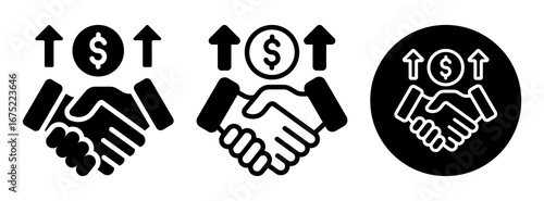 Sponsor Icon Collection Glyph & Mixed Style