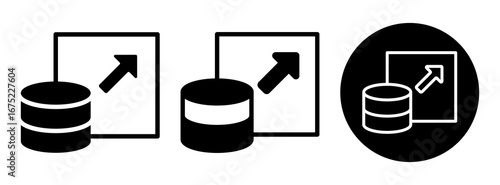Scalability Icon Collection Glyph & Mixed Style