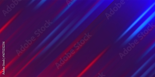 Slanted line animation background, Digital Technology Loop animation background with glow light leaks.