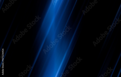 Blue black gradient abstract background rays light radial effect blur, used for background wallpaper empty room and display your product.