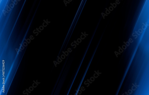 Blue black gradient abstract background rays light radial effect blur, used for background wallpaper empty room and display your product.