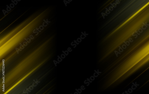 abstract yellow black background with rays light, color gradient motion blurred. use for empty studio room backdrop wallpaper showcase or product your. copy space for text.