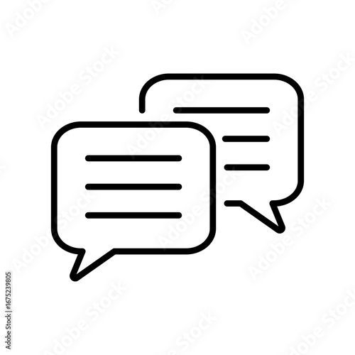 Communication Icon Vector Illustratio, White Background