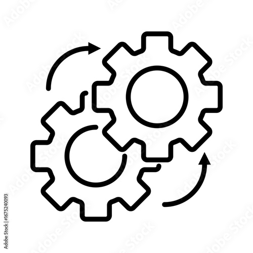 Perseverance Icon Vector Illustratio, White Background