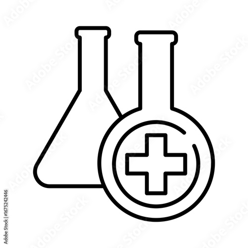 Medical Science Icon Vector