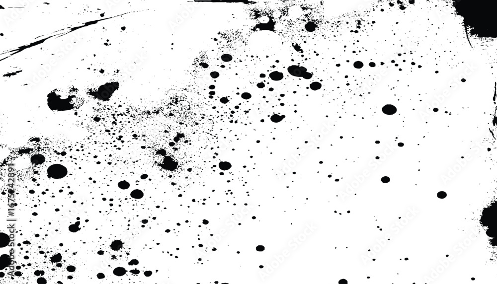 Fototapeta premium Abstract design with halftone dots background and texture background with a distressed design this vector design are dirty and scratches frame. Dust particle and dust grain texture . 