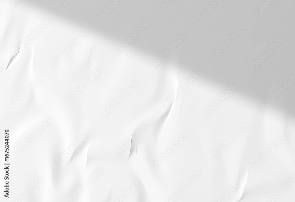 Obraz premium Abstract swirling paper texture, soft light and shadow play, simple, design