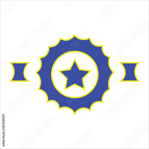 credibility icons. simple colored vector illustration