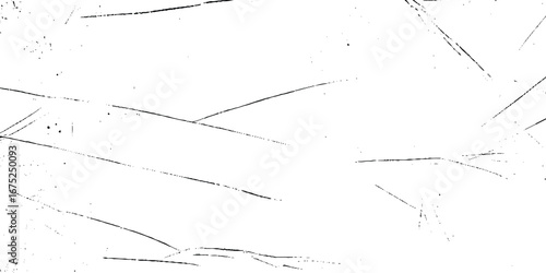 Abstract line black and white background . Scratched grunge urban background texture,