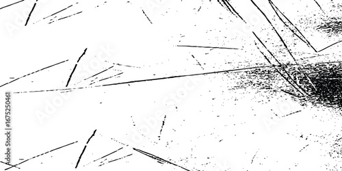 Abstract line black and white background .  Scratched grunge urban background texture,