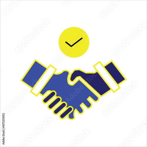 commitment icons. simple colored vector illustration