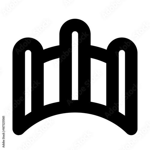 Bridge Outline Icon