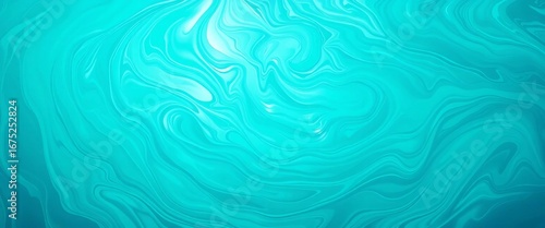 Swirling turquoise and teal gradients create an ethereal underwater effect,  swirl,  dynamic