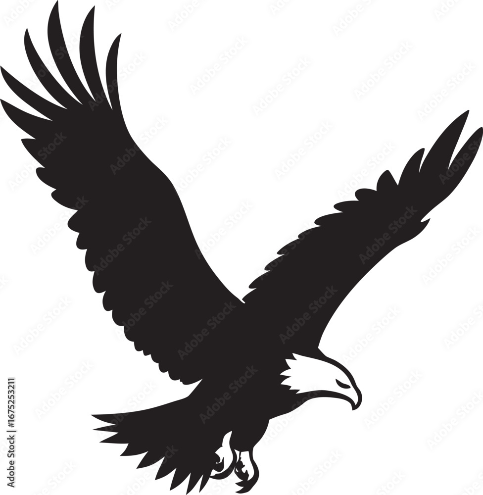 Obraz premium eagle on a white background