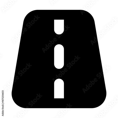 Road Filled Icon