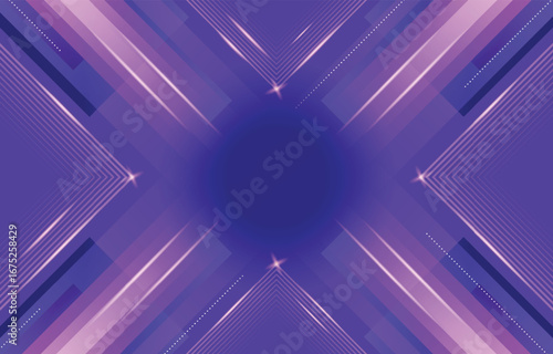 Fotografie Modern Futuristic Purple Concept