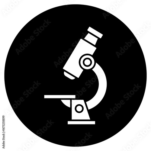 Microscope Icon, Medical Microscope Icon, Research Microscope Icon, Biology Microscope Icon, Laboratory Microscope Icon, Educational Microscope Icon