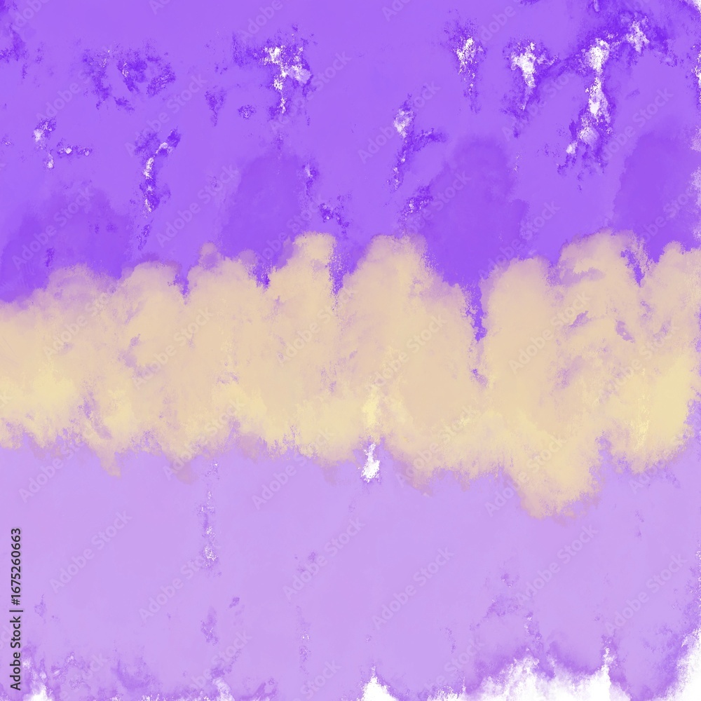Obraz premium abstract watercolor background (purple and pastel yellow)