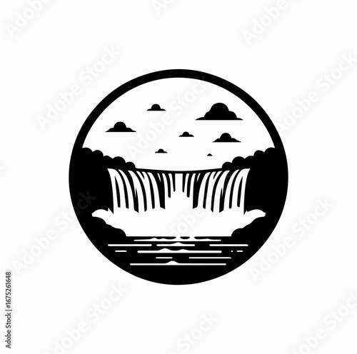 Niagara Falls Silhouette – Iconic Canada Landmark