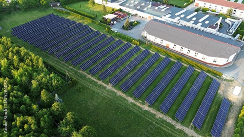 Industrial facility reducing bills with solar power