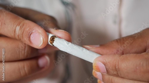 Breaking a Cigarette Concept of Smoking Cessation Efforts
