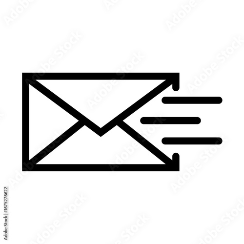 Quick Reply Received Email Icon, Envelope Icon