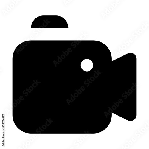 Video Camera Filled Icon