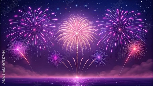 Happy New Year 2026 eco-friendly design with green forest and earth illustration