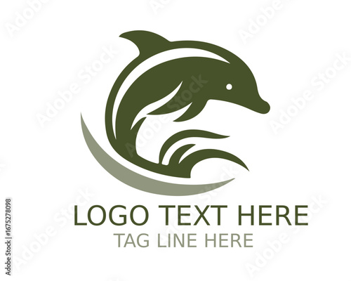 Dolphin Logo Design