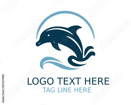 Dolphin Logo Design