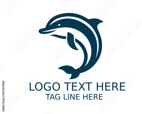 Dolphin Logo Design