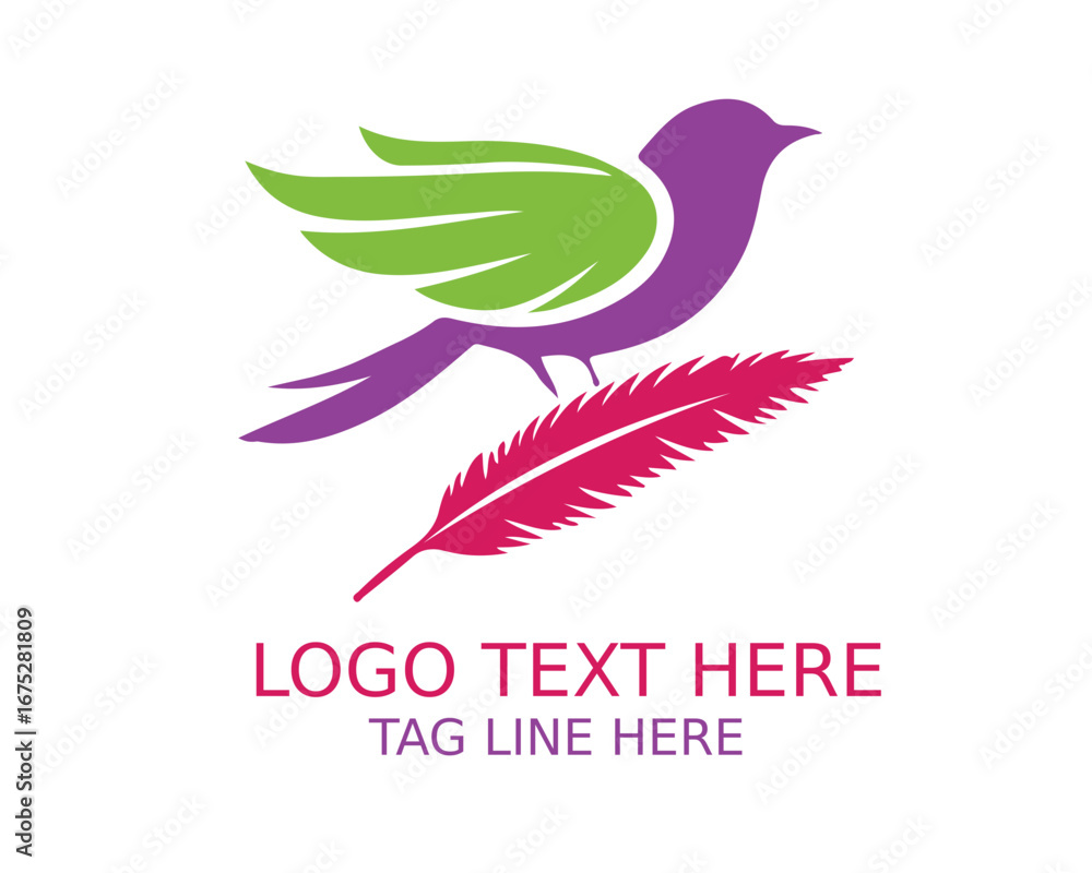 Fototapeta premium Bird Logo Design
