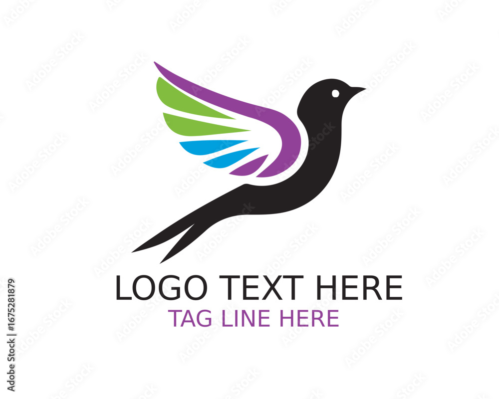 Fototapeta premium Bird Logo Design